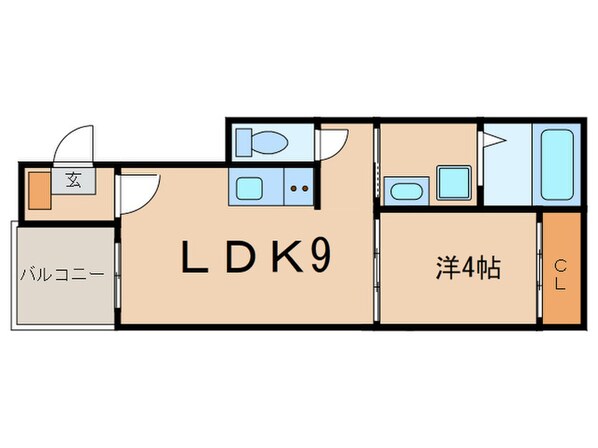 志賀本通ヒルズの物件間取画像